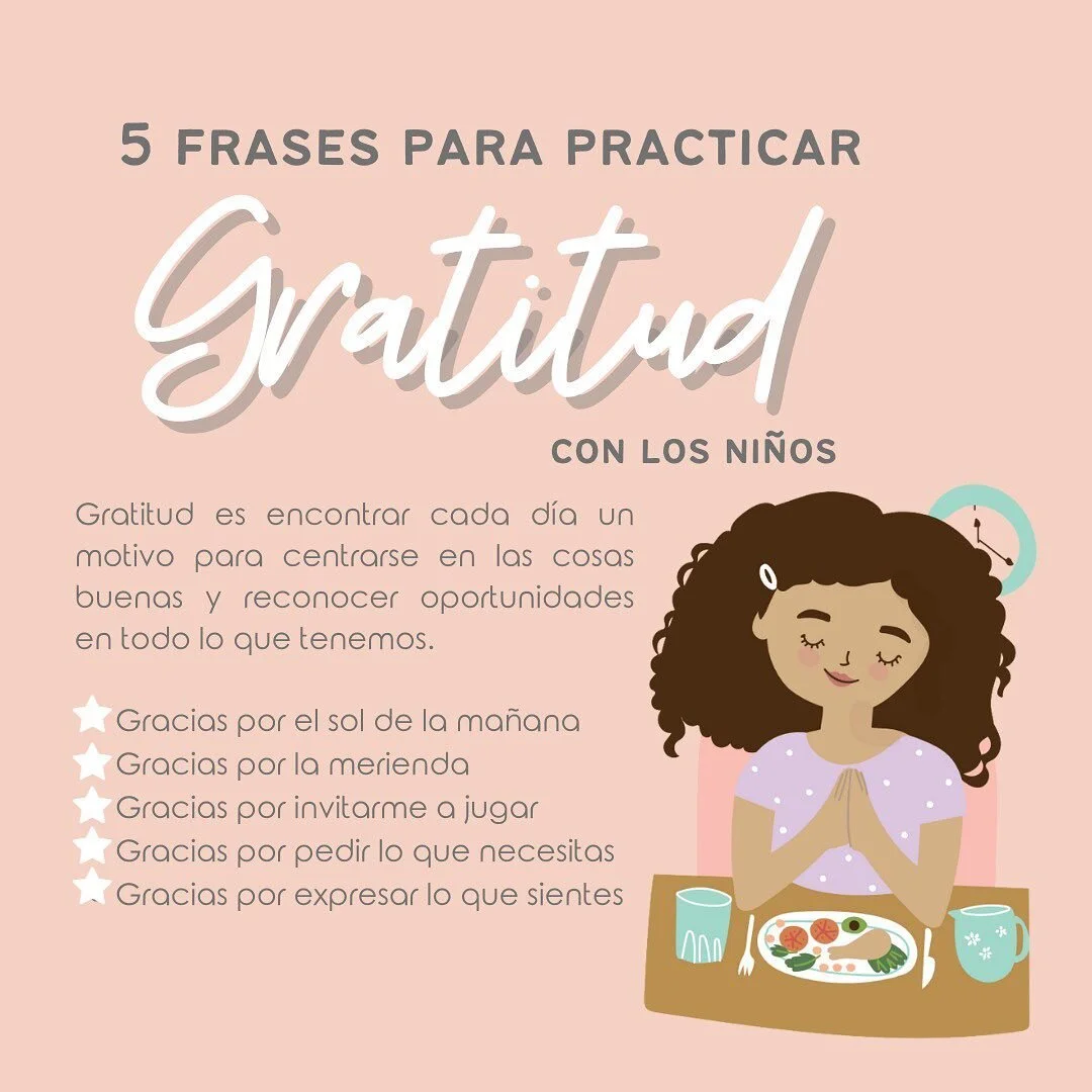Cultivar la gratitud es una herramienta que sin duda me ha hecho ser y aceptar mi mejor versi&oacute;n, y es de esos valores que son prioridad en mi estilo de crianza 💛

Agradecer es una pr&aacute;ctica sencilla y muy nutritiva, requiere de nuestra 