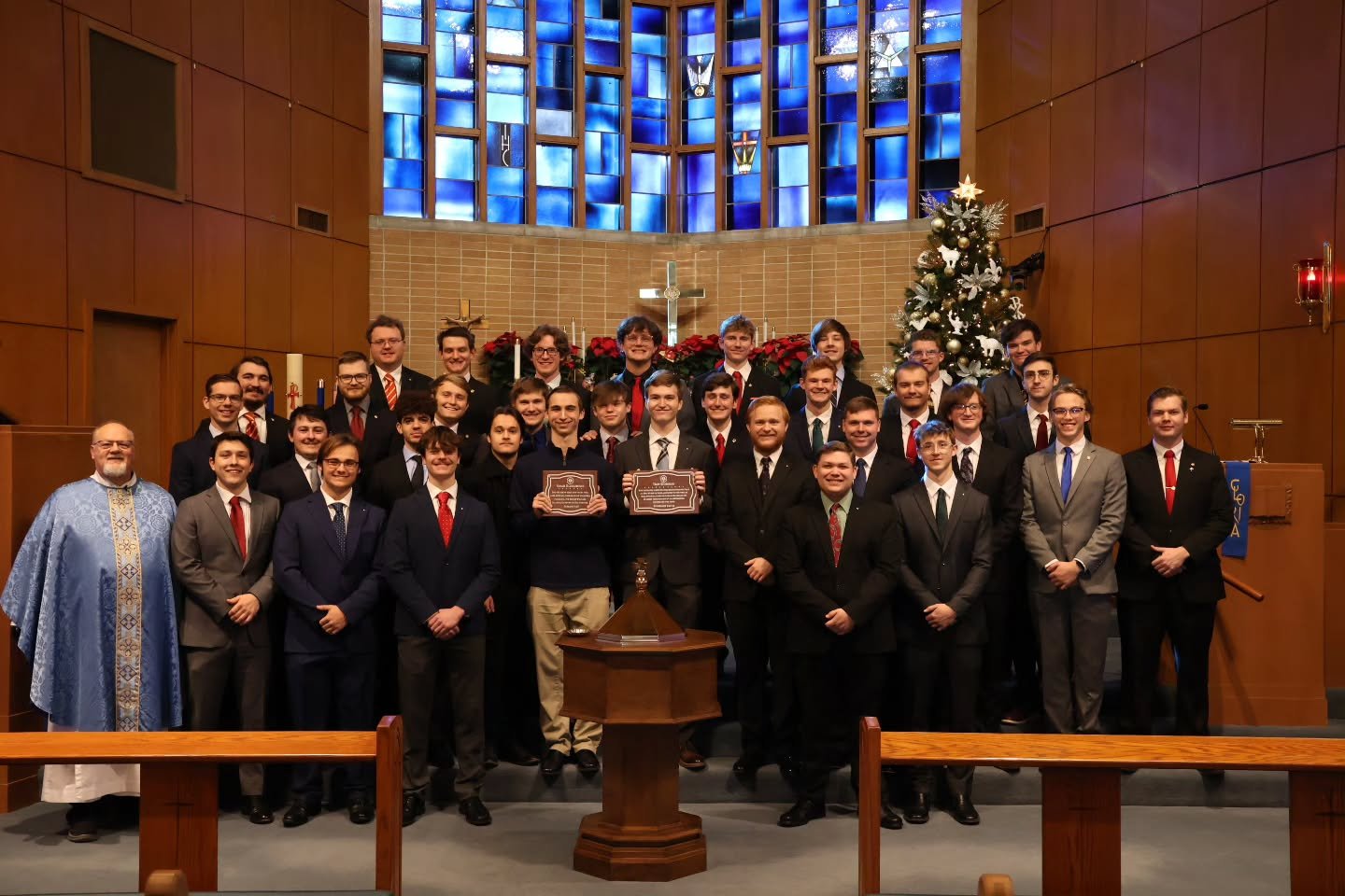 Beta Sig Sunday! Congratulations to Troy Sponsler and Jonah Elderhorst for their baptism and confirmation. Also congrats to our graduating seniors.