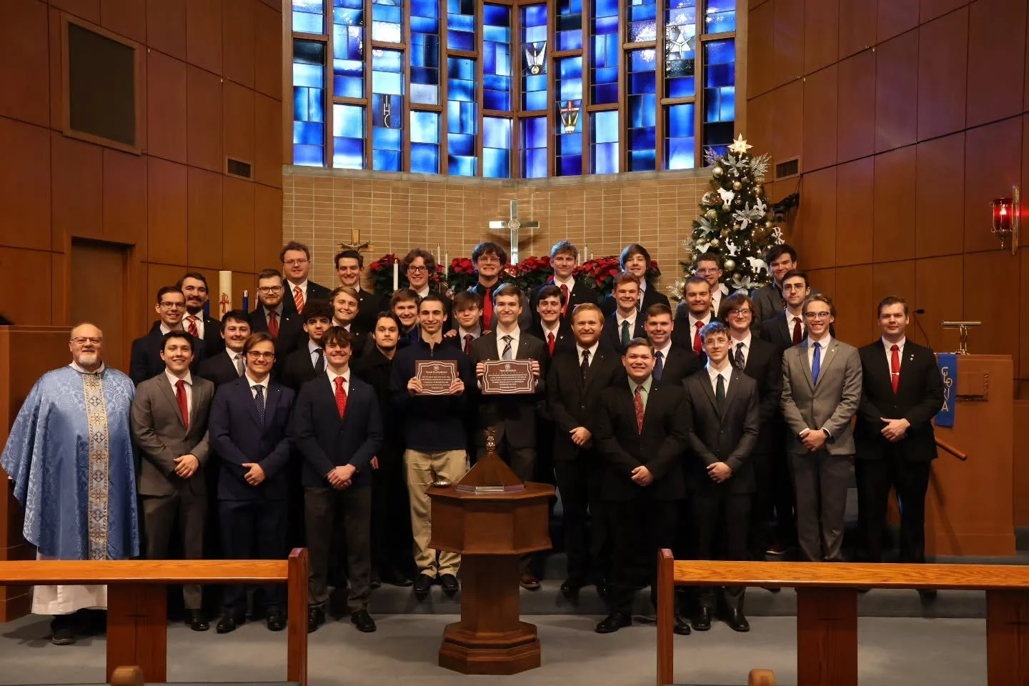 Beta Sig Sunday! Congratulations to Troy Sponsler and Jonah Elderhorst for their baptism and confirmation. Also congrats to our graduating seniors.