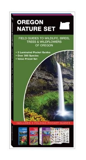 Oregon Nature Set - 3 Folding Pocket Guides — Portland Audubon Nature Store