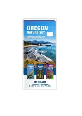 Oregon Nature Set - 3 Folding Pocket Guides
