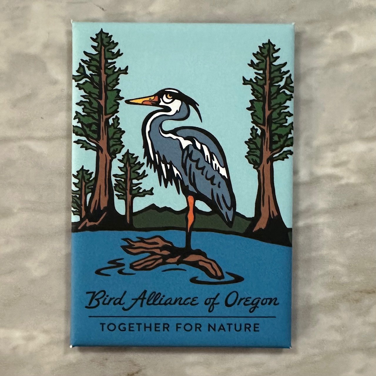 New! Bird Alliance of Oregon Fridge Magnet