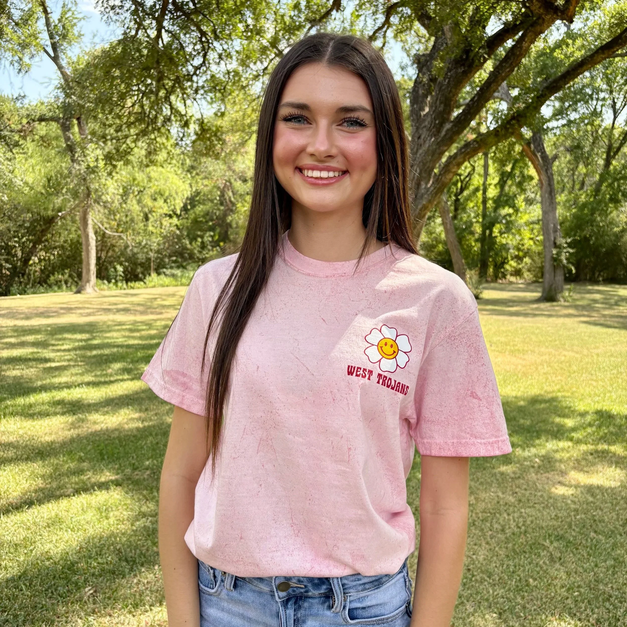 Go Big Red Tie-Dye Tee