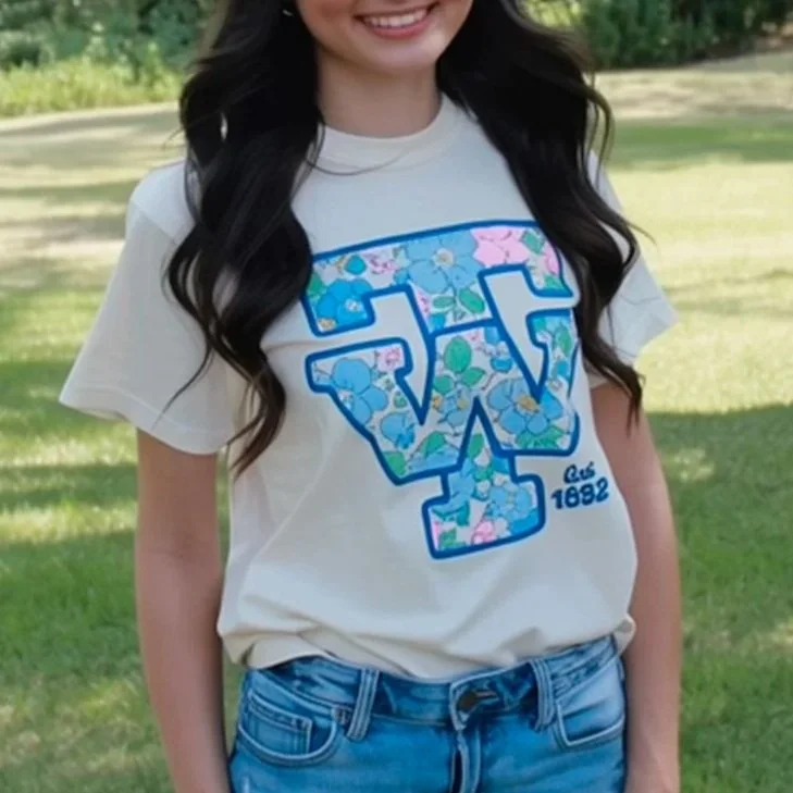 WT Floral Print Tee