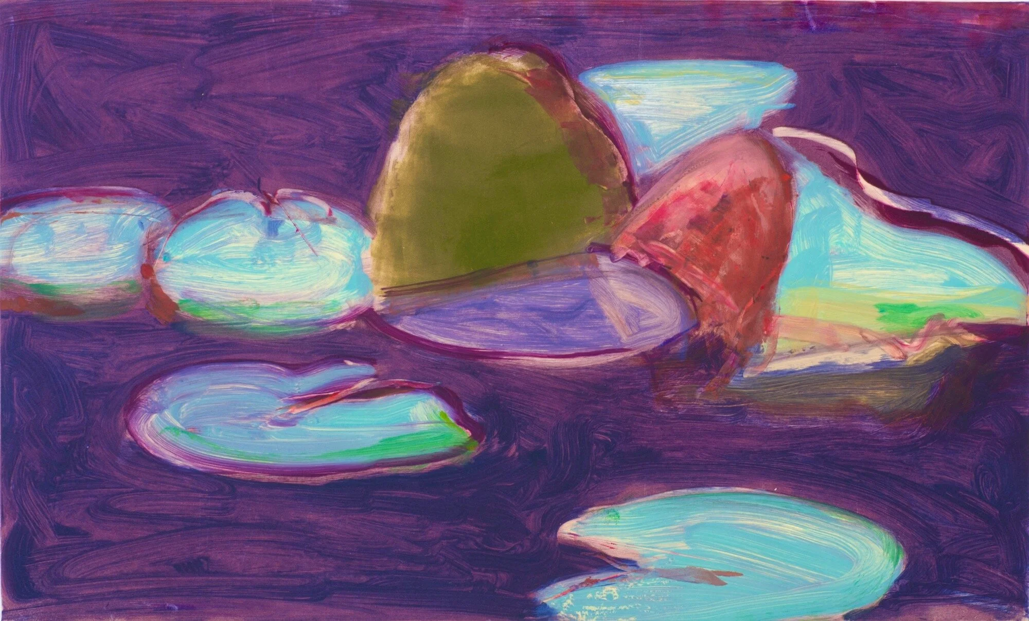 Ryoanji Variation  I     Monotype: Chine Colle'.jpeg