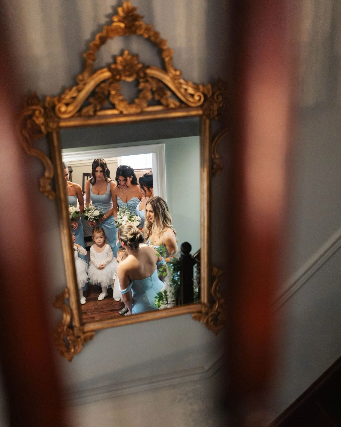 No matter the chaos of a wedding morning, there is always a calm beneath it, along with this sort of unique anticipation.

Our job is to document just that.
 The waiting. The watching. The feeling that something big is about to happen &mdash; because