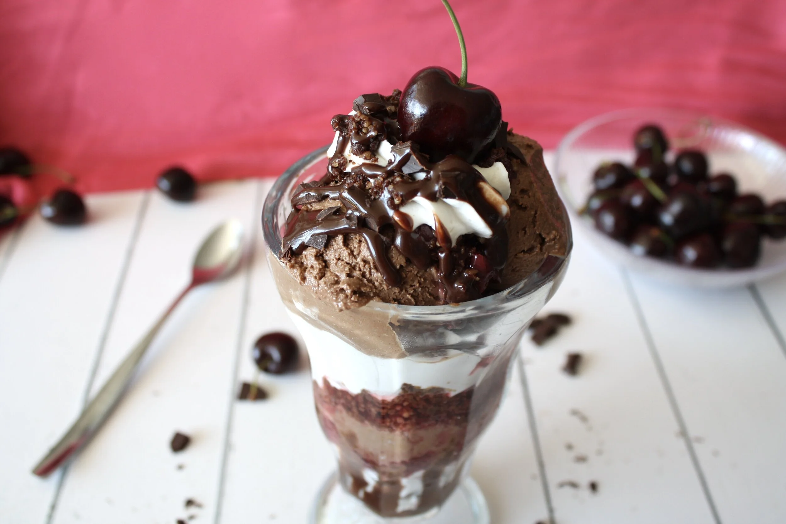 Black Forest Ice Cream Sundae