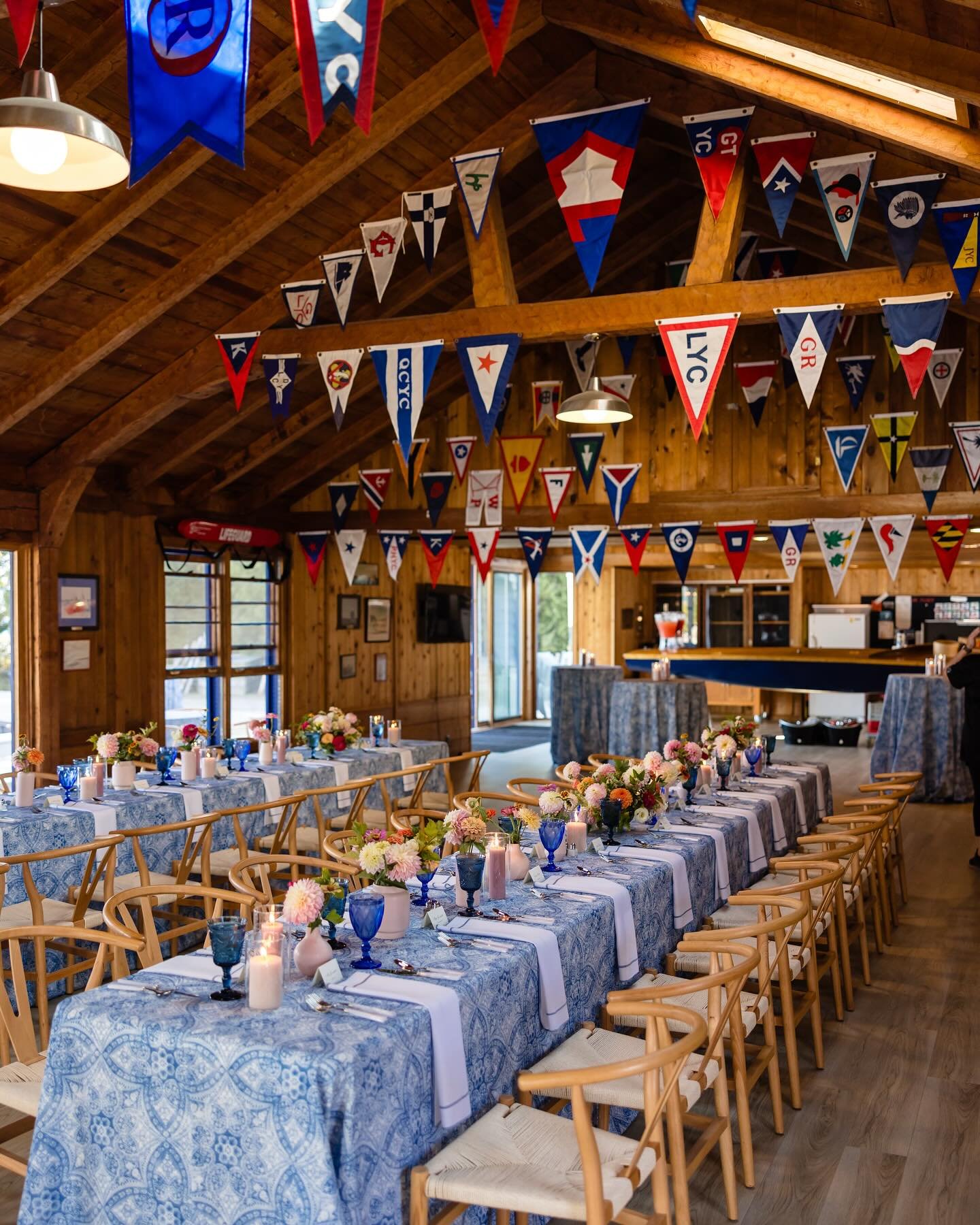 Paige &amp; Austin&rsquo;s old school Crystal Lake Yacht Club rehearsal dinner and welcome party was the perfect way to kickoff their lakeside wedding festivities.