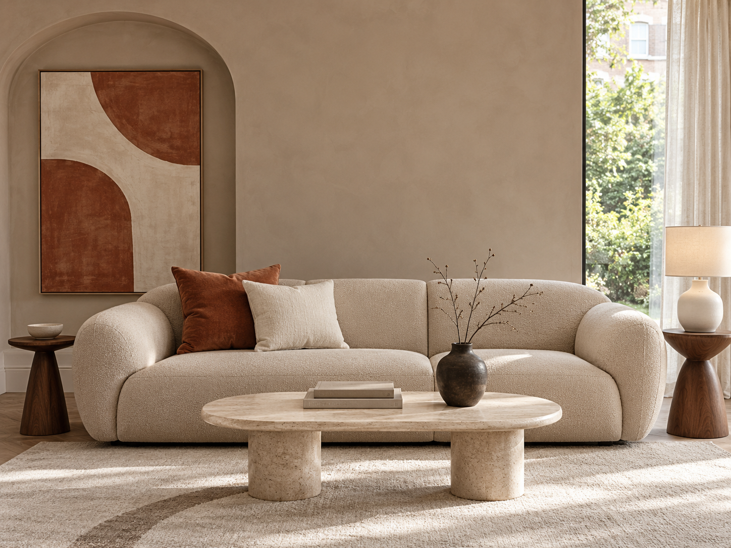 Mushroom-toned living room with arched art-4.png