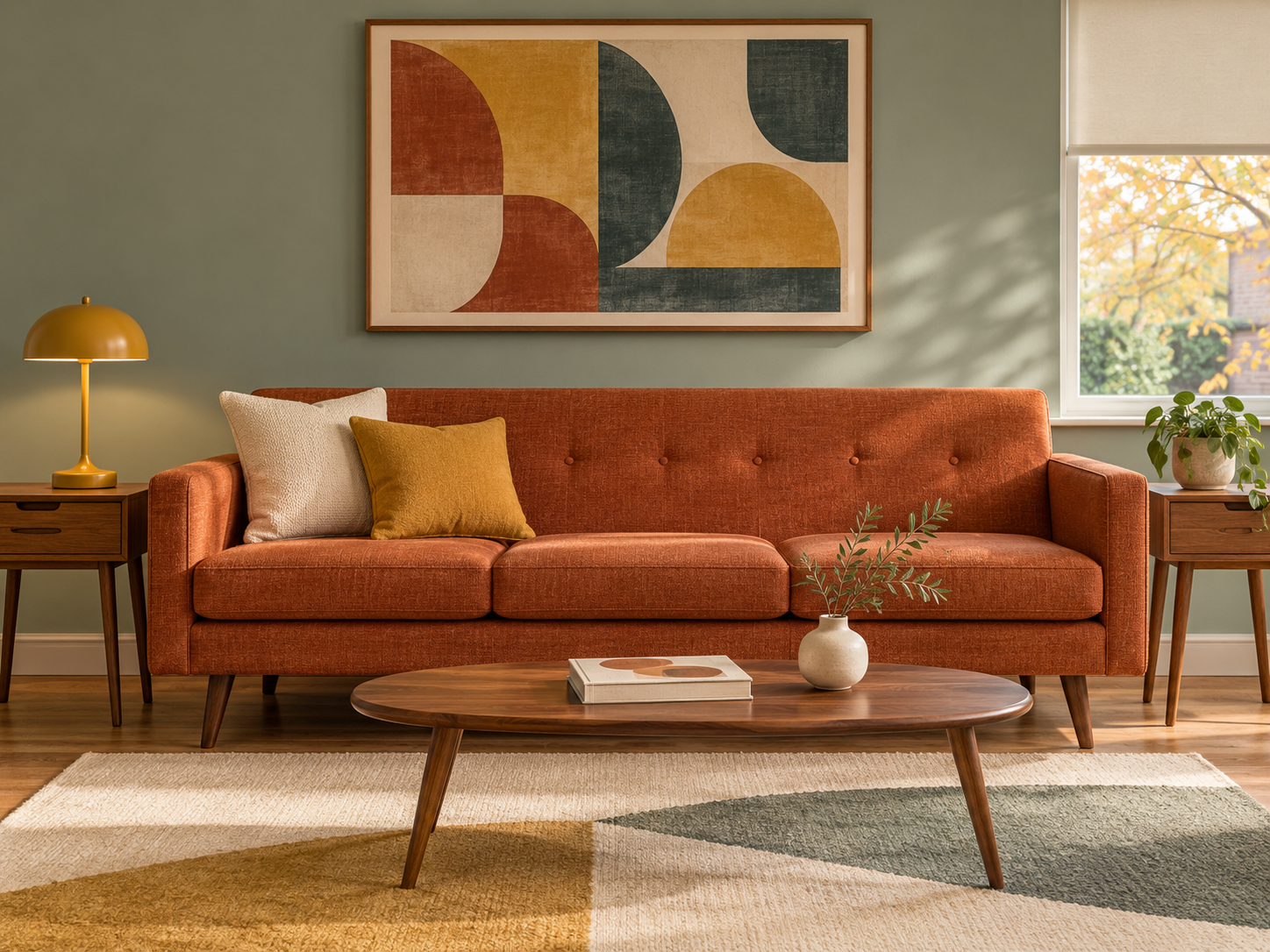 Mid-century sage room with burnt-orange sofa-1.png