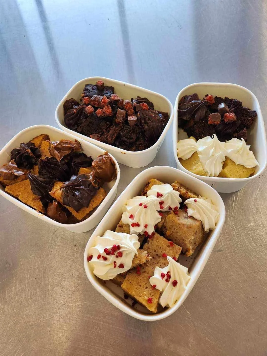 Let&rsquo;s talk Ugly Boxes 💛

Whenever I trim cakes, level layers or have leftover ganache, nothing goes to waste.
All those delicious offcuts are packed into my Ugly Boxes, rustic, imperfect, and absolutely scrumptious.

They may not win any beaut