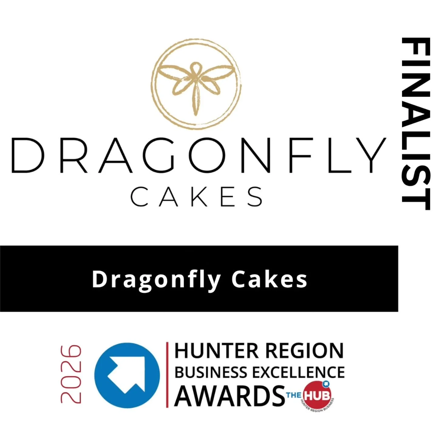 Oh wow! 

Thanks @thebusinesshubau 😊 

So amazing to be a finalist in the General Business category for the 2nd year running - an absolute honour

See you at the awards night 

#dragonflycakes #businessawards #finalist #smallbusiness #huntervalley