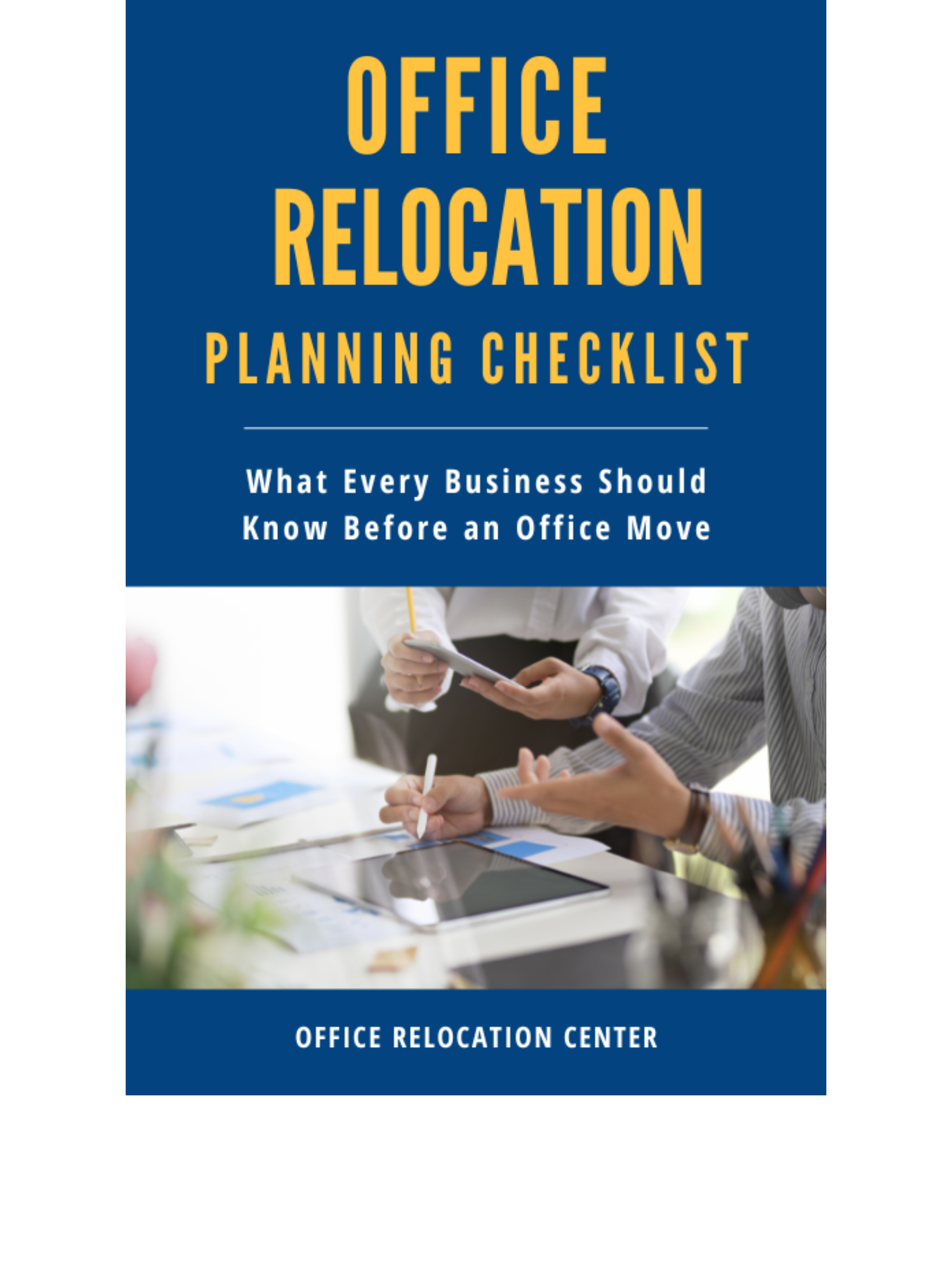 Office Relocation Planning Checklist - Free Office Move Planning Resource