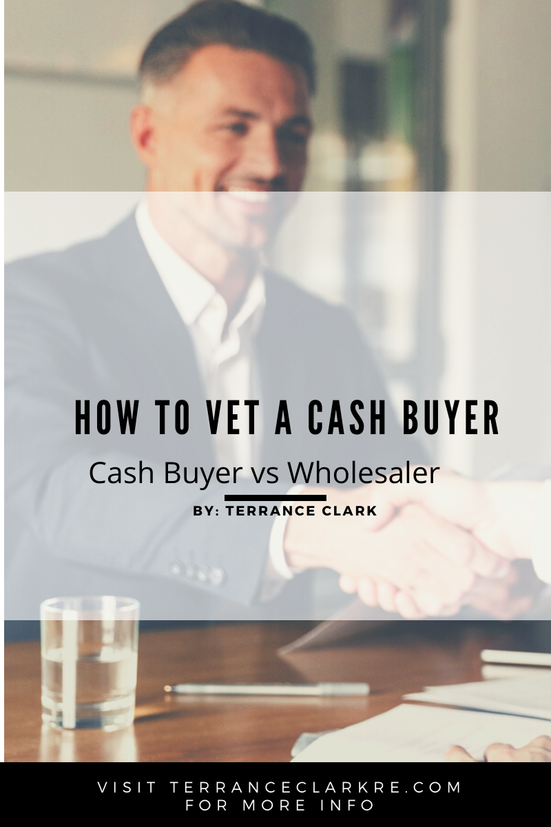 How to Vet A Cash Buyer
