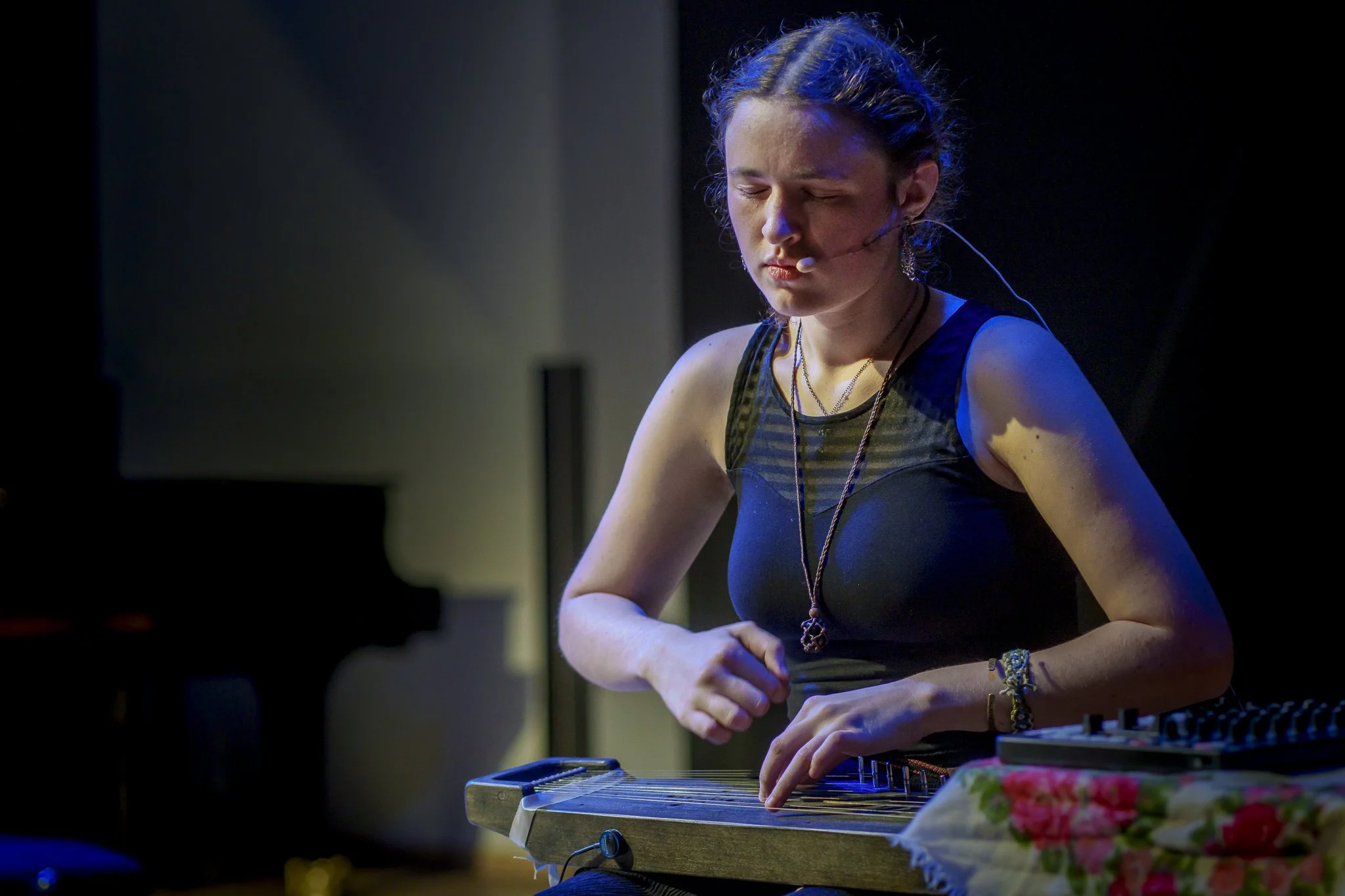 On stage with my solo project with electronics. Photo-Rene Jakobson