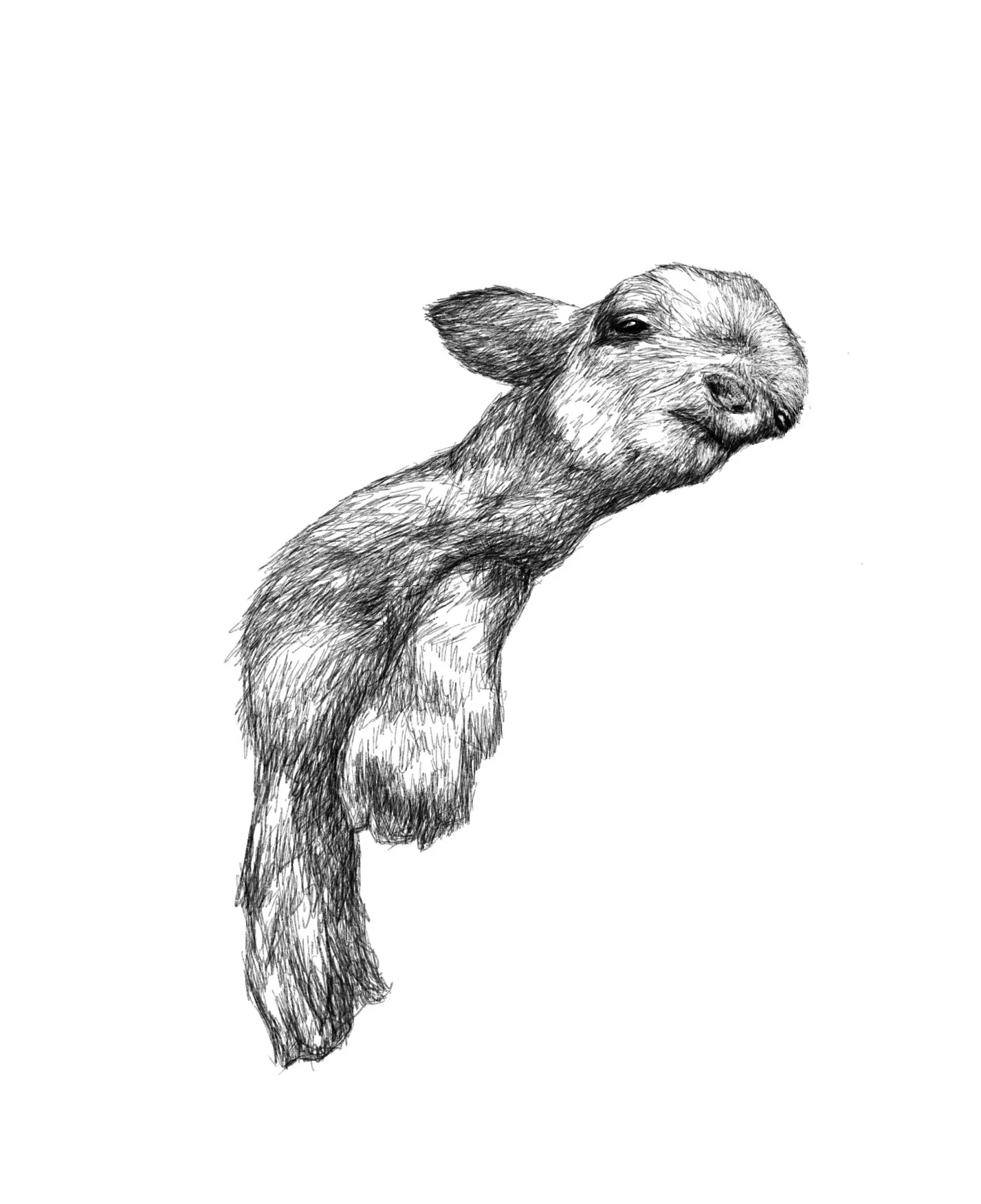 "Baby", Digital painting 