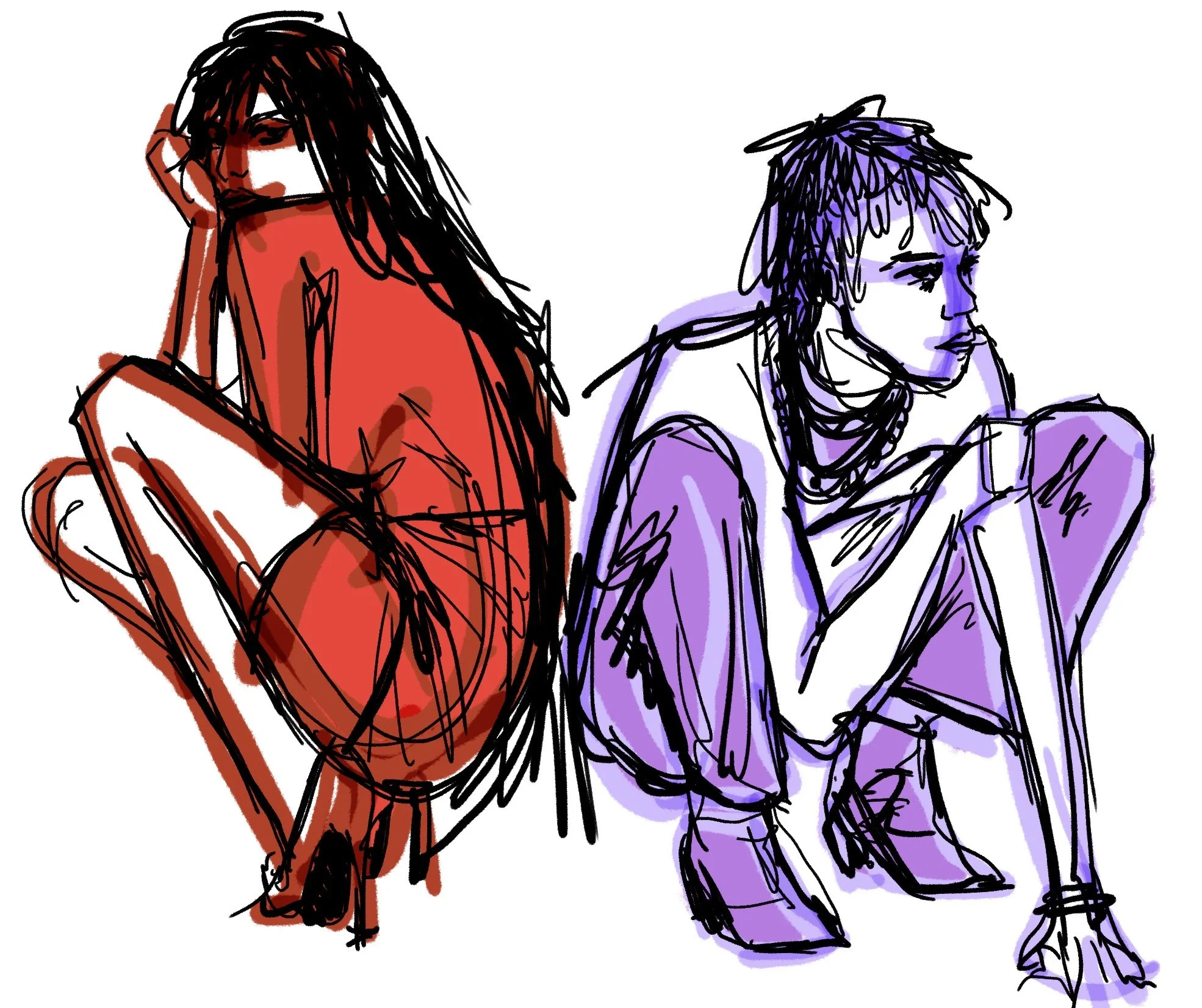 "Digital Sketch No. 2", Digital painting
