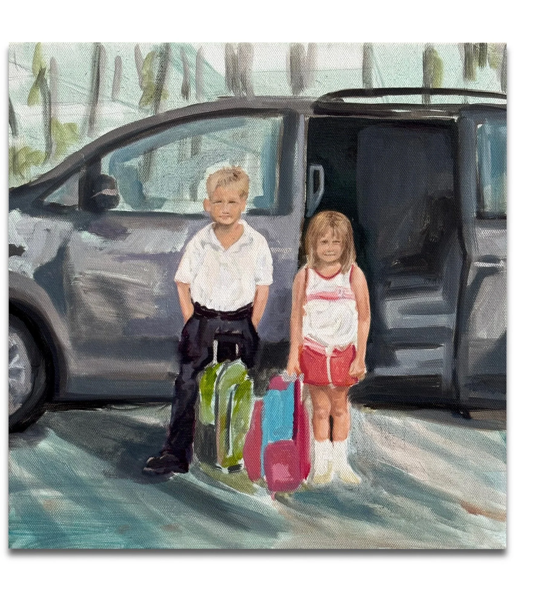 "Every Other Monday"
12" x 12", Oil on Canvas, 2023