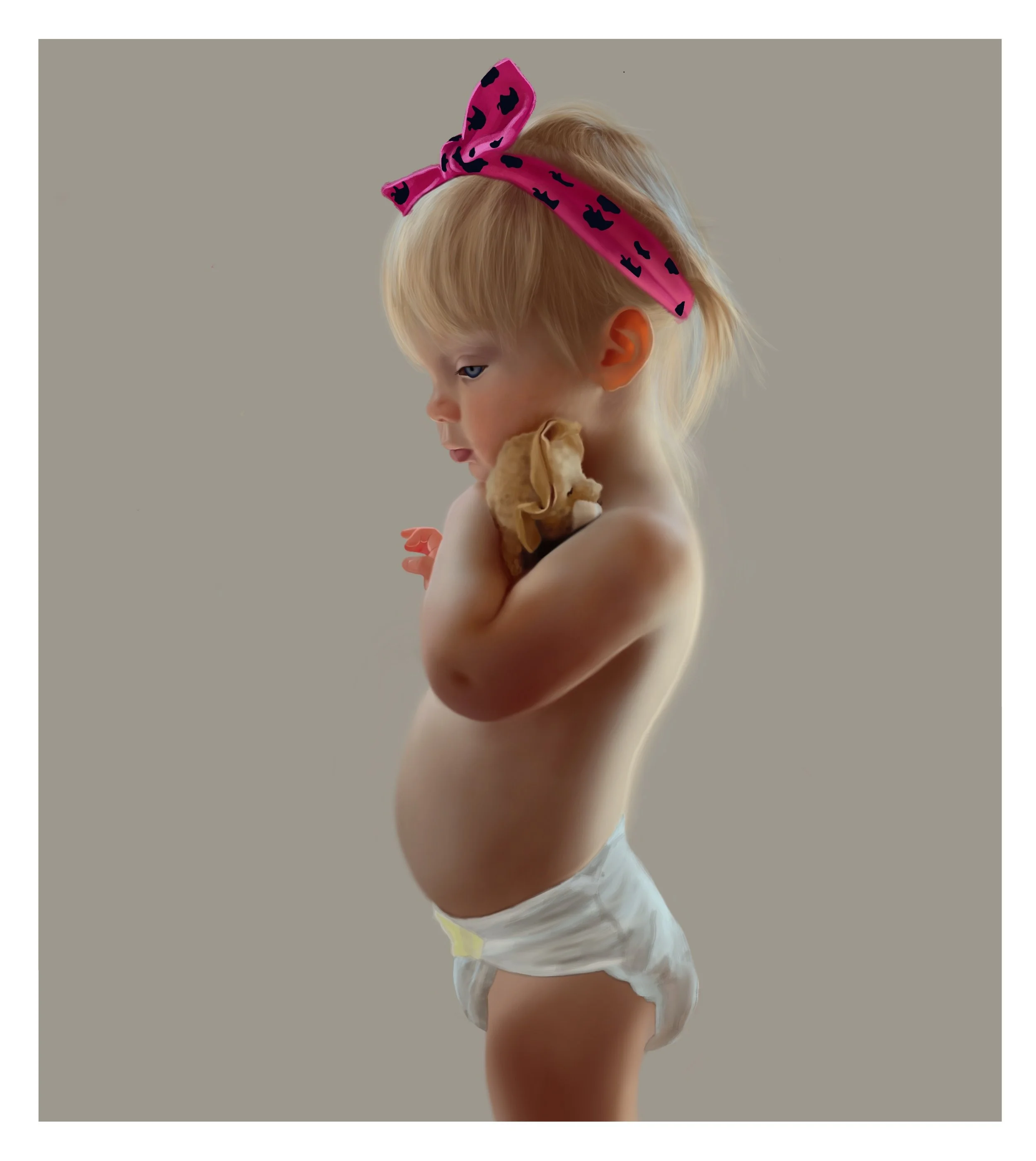 "Marina", digital painting