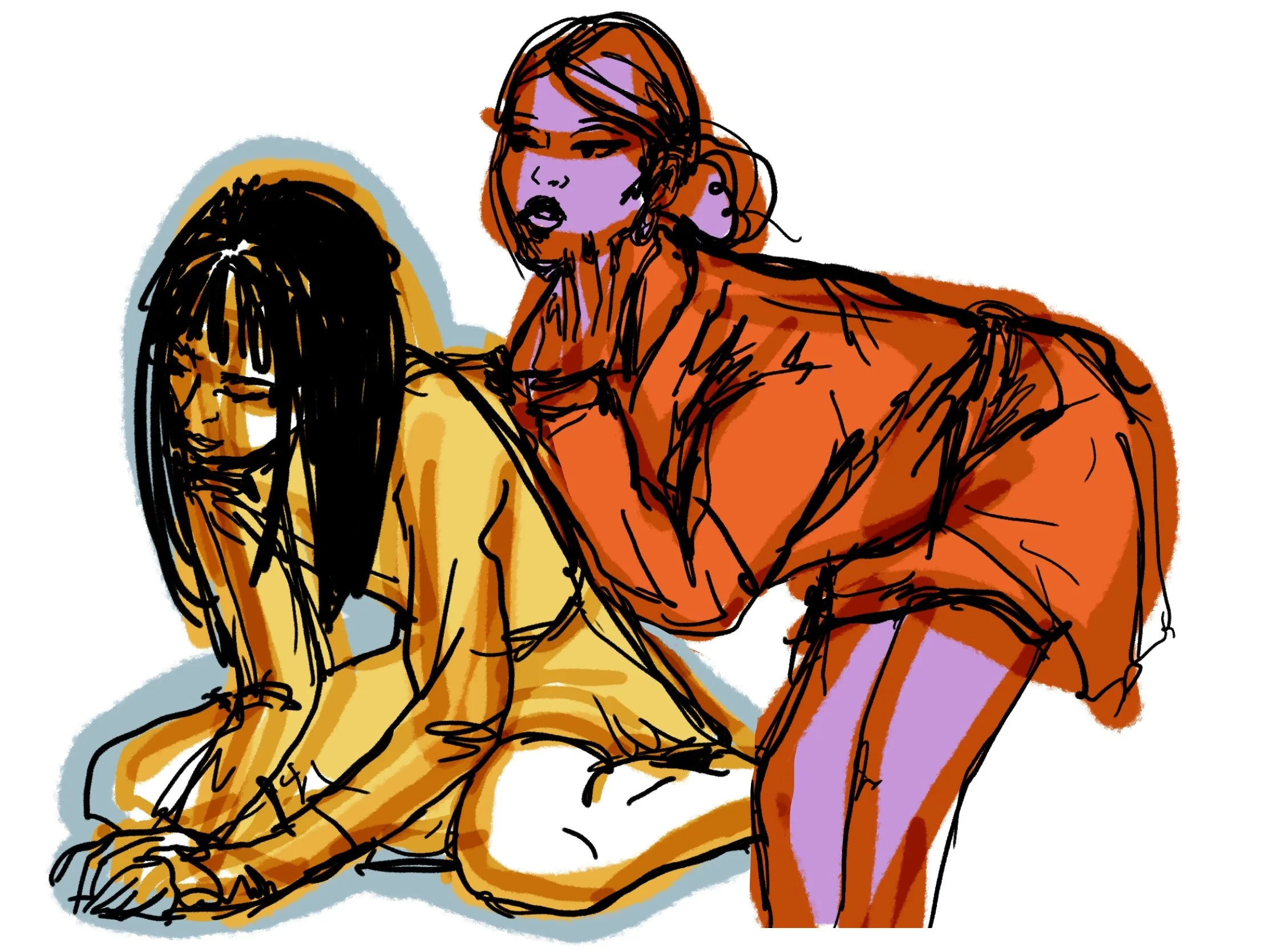 "Digital Sketch No. 1", Digital painting