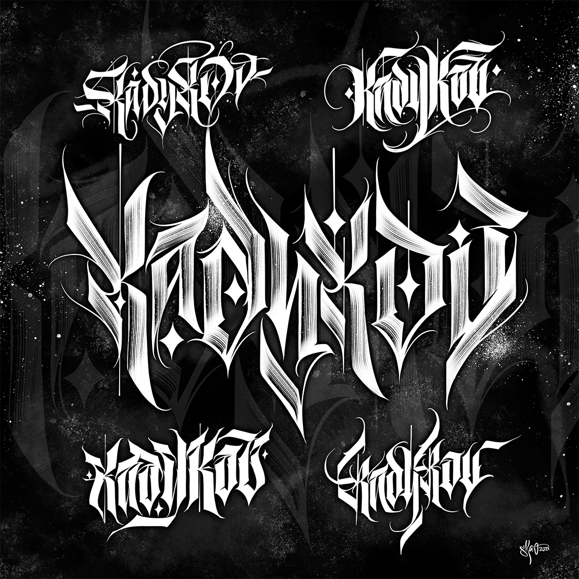 False Crown Death metal font  Blackletter Fonts  Creative Market
