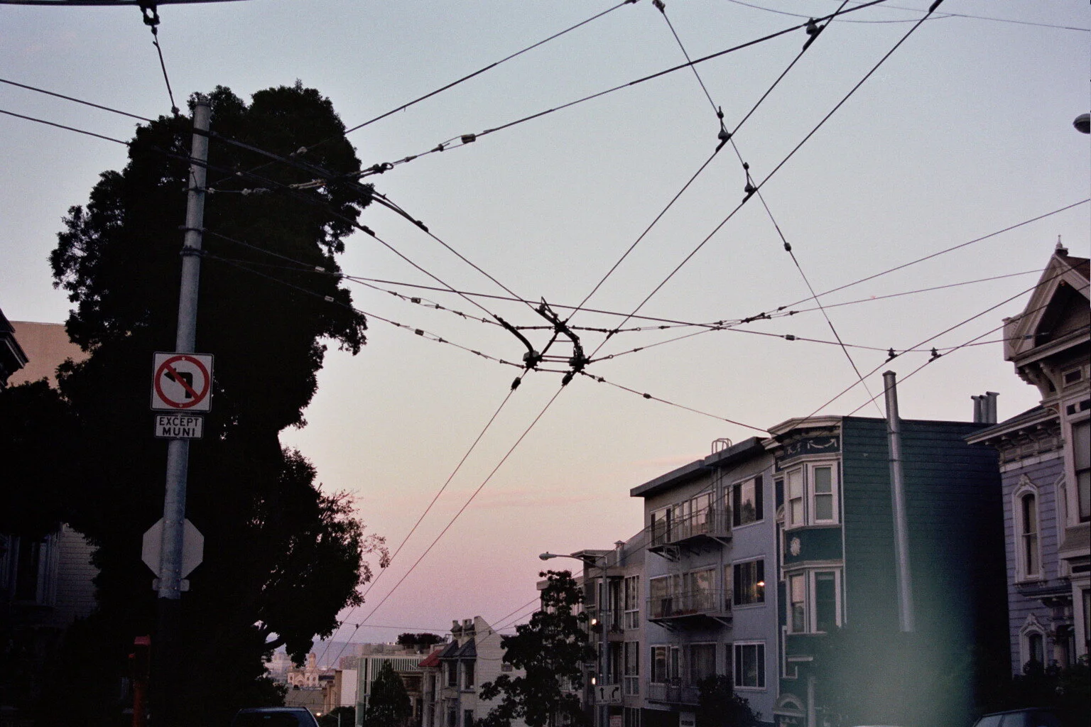 city sunset, san francisco, 2016