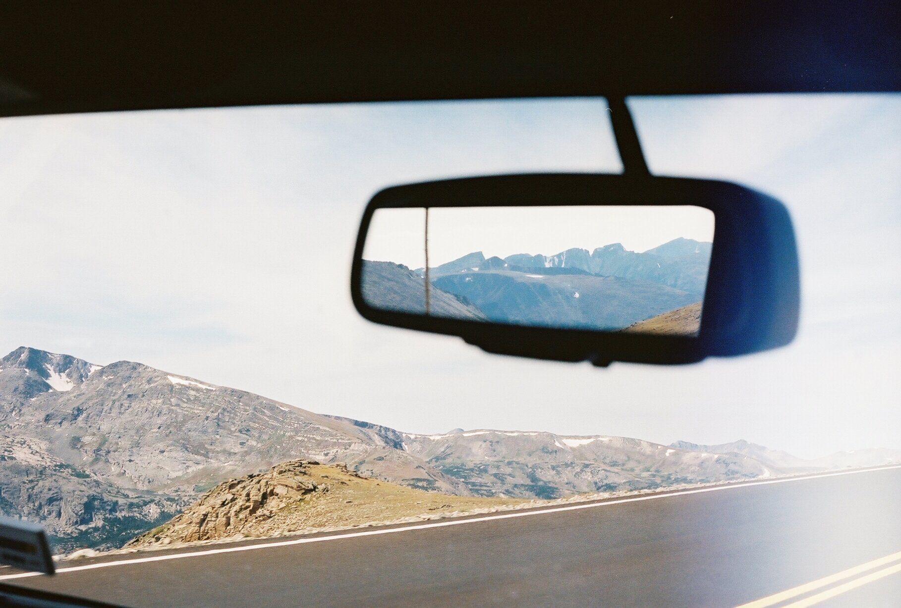 in the rearview, colorado, 2019