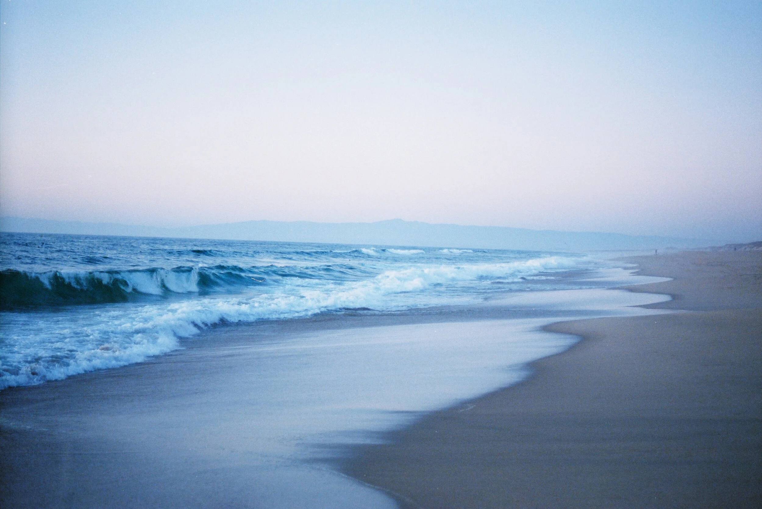 fading into night, california, 2019