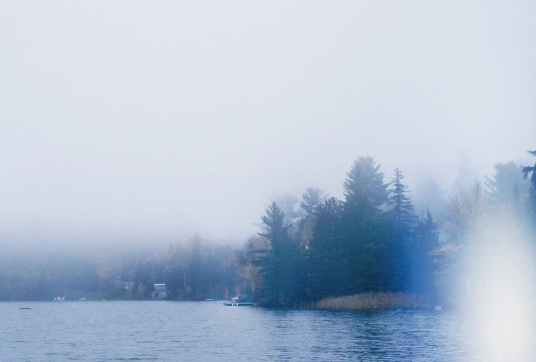fog clearing, quebec, 2020