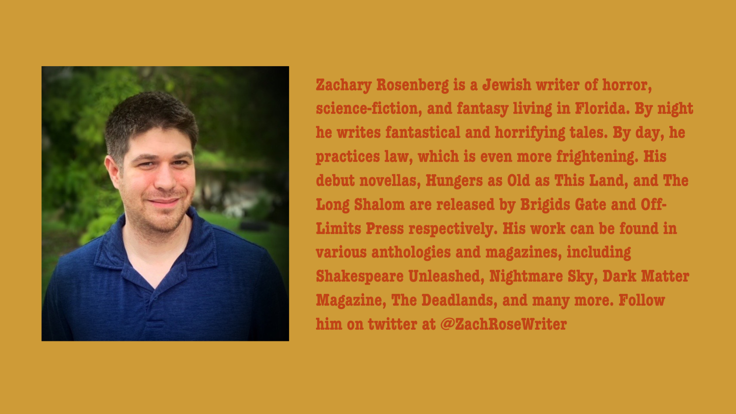 Zachary Rosenberg — Off Limits Press