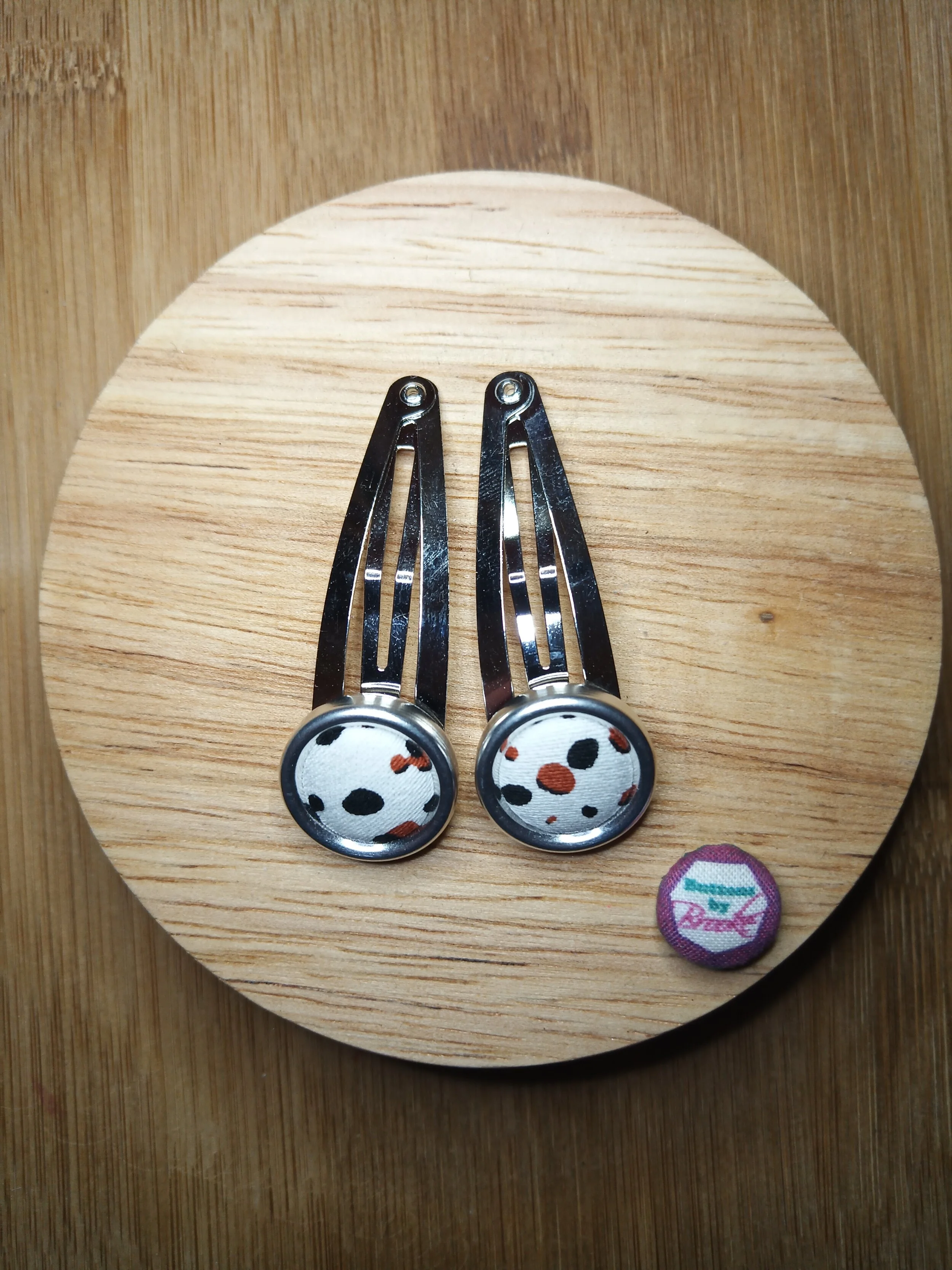 19mm Vintage Rim Snap Clips