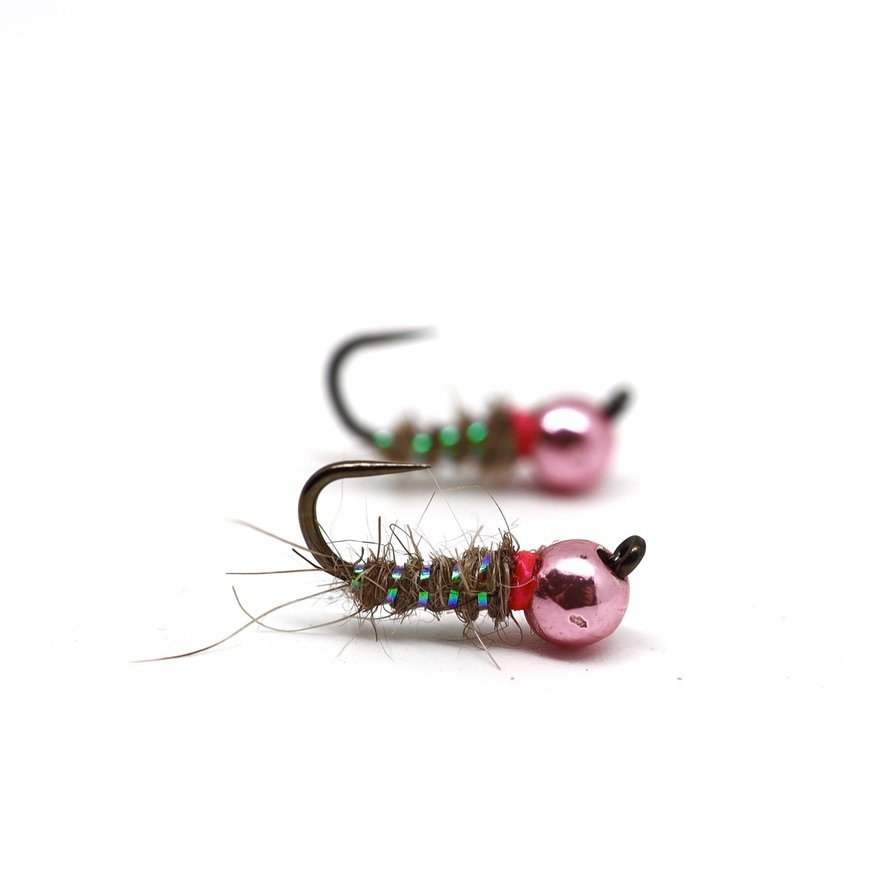 BH Blood Worm Marabou Red,Discount Trout Flies,Fly Fishing Worm Flies –