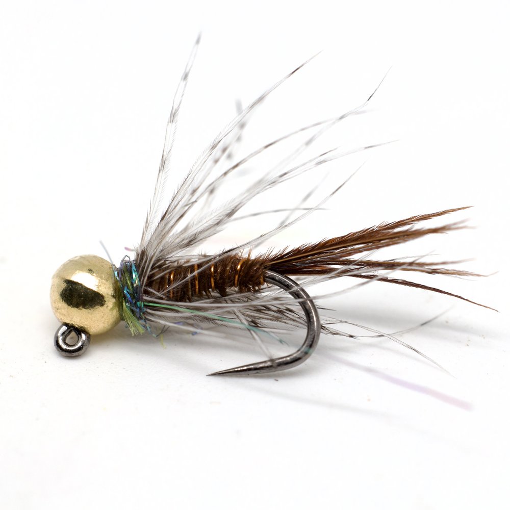 Tungsten Soft Hackle Pheasant Tail Fly - Size 18
