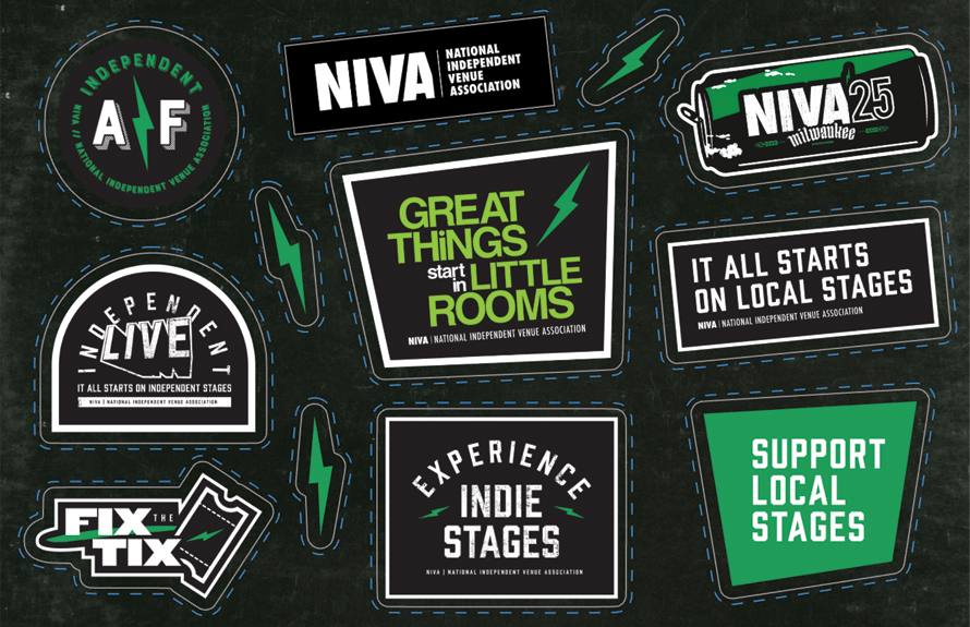 NIVA Sticker Sheet