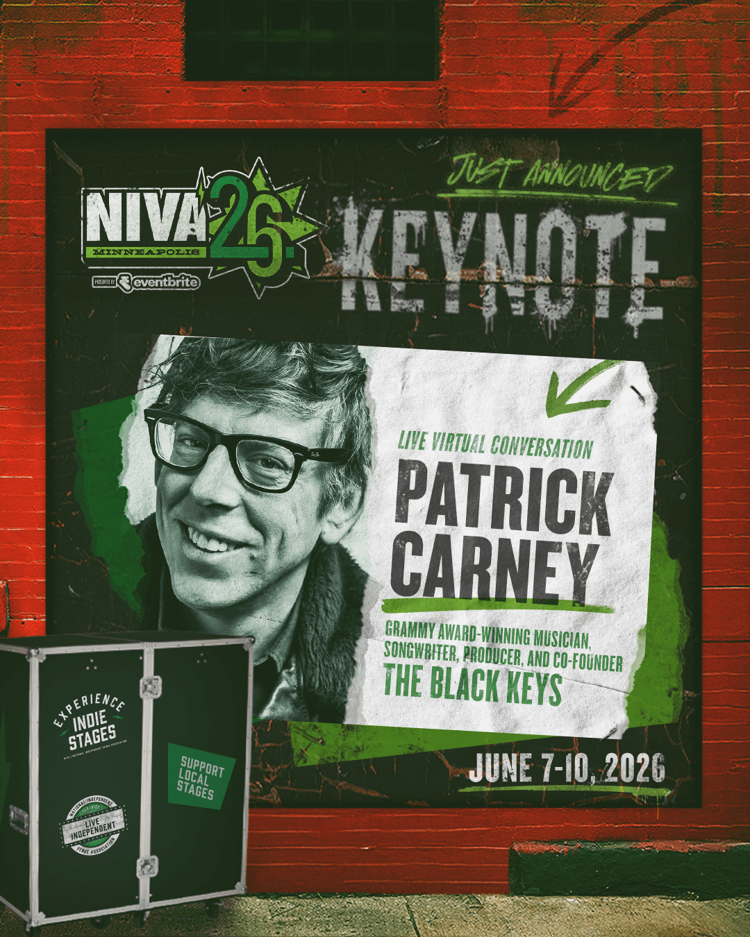 Keynote Conversation with Patrick Carney of The Black Keys