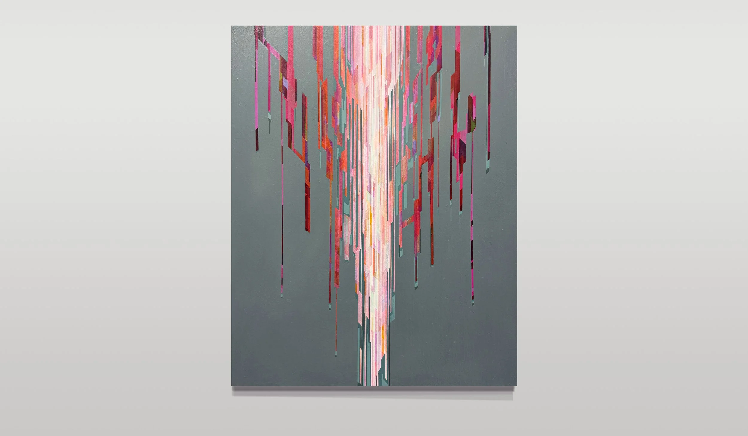 Distribution 24 - oil on canvas (73 x 89cm)