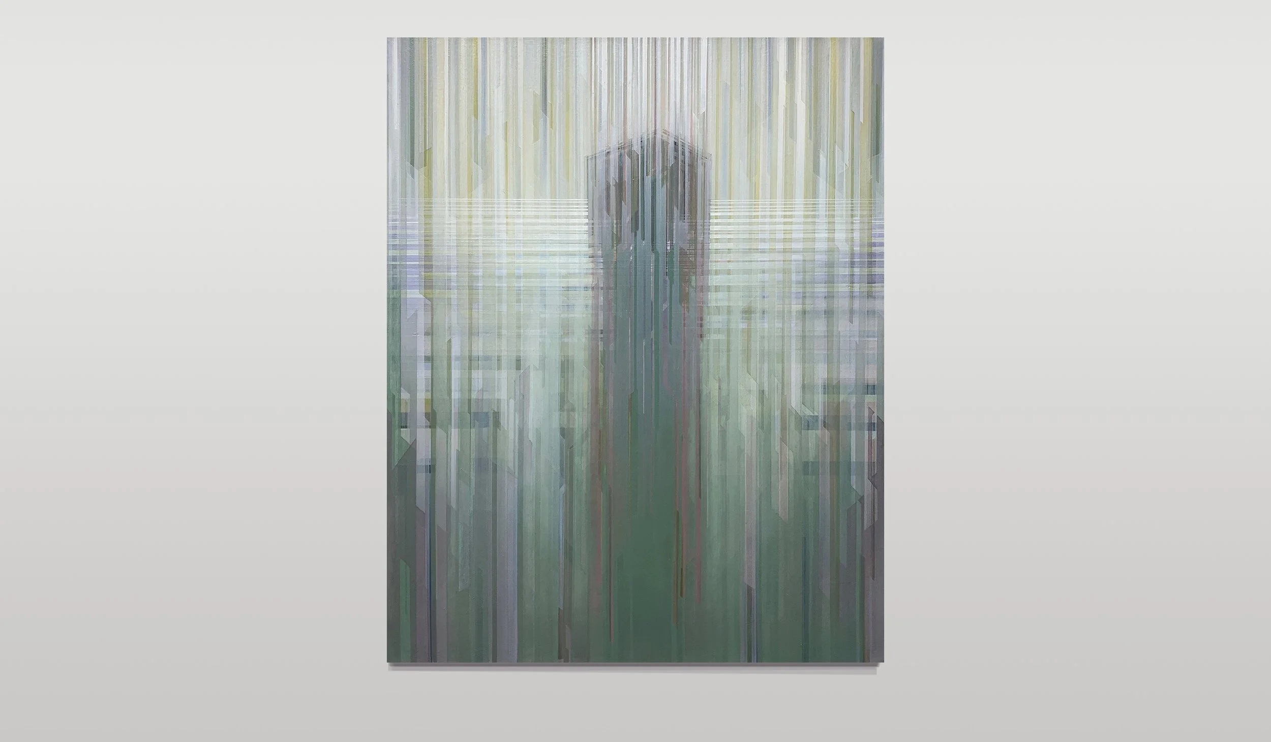 Distribution 17 - oil on canvas (44 x 32cm)