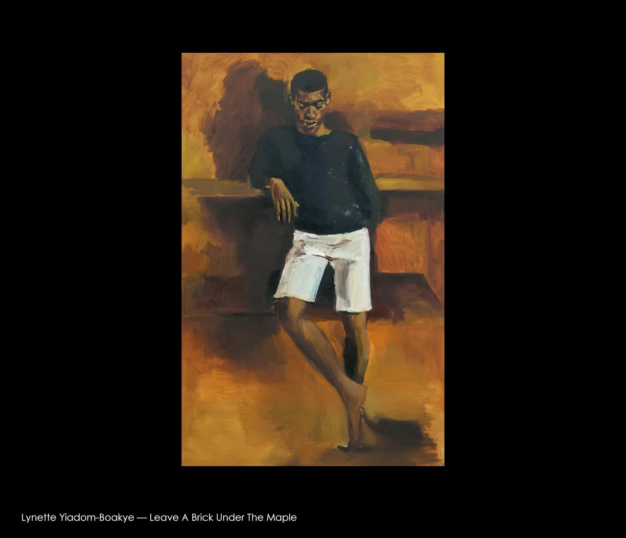 Lynette Yiadom-Boakye, Leave A Brick Under The Maple