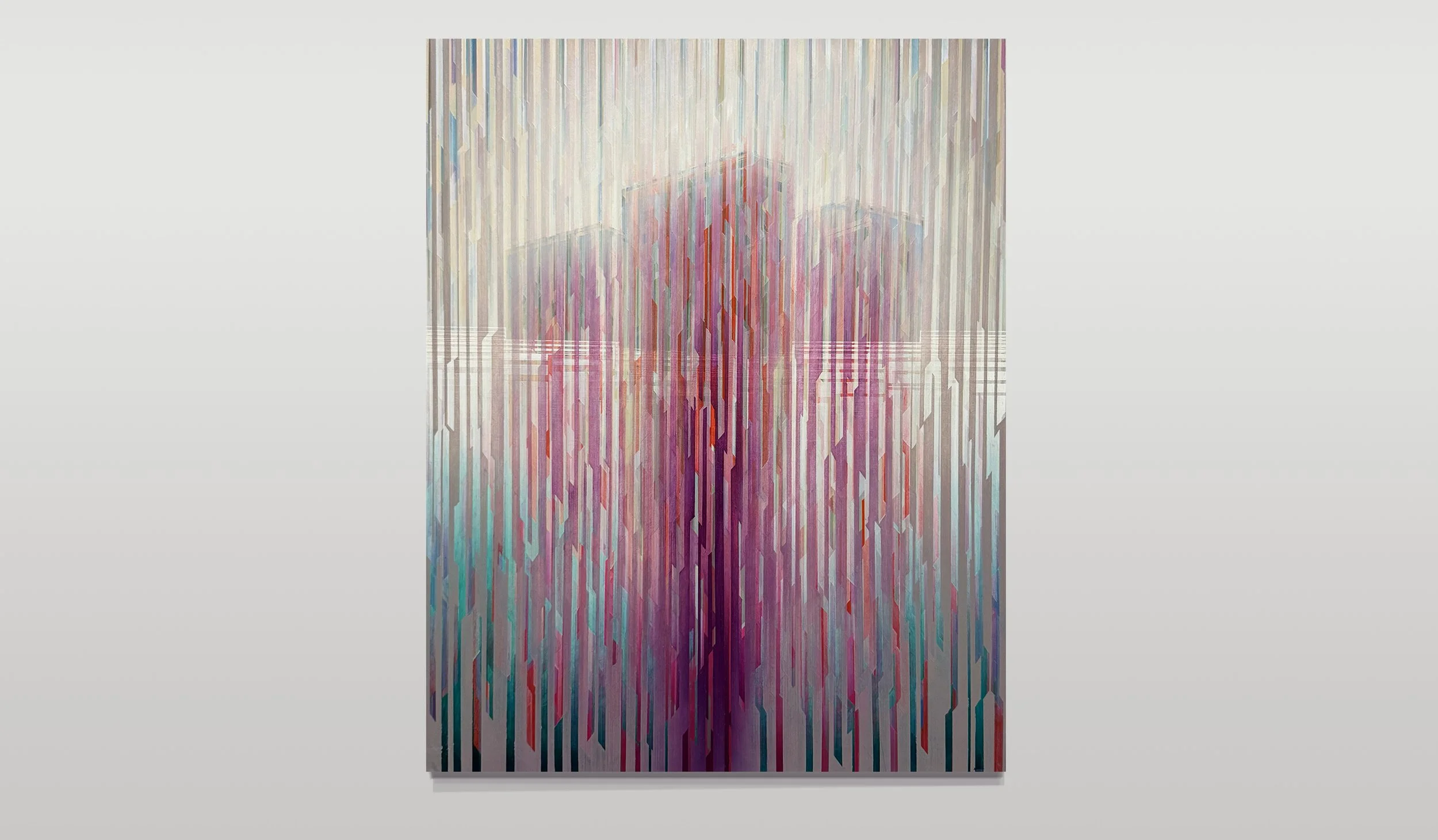 Distribution 23 - oil on canvas (60 x 73cm)