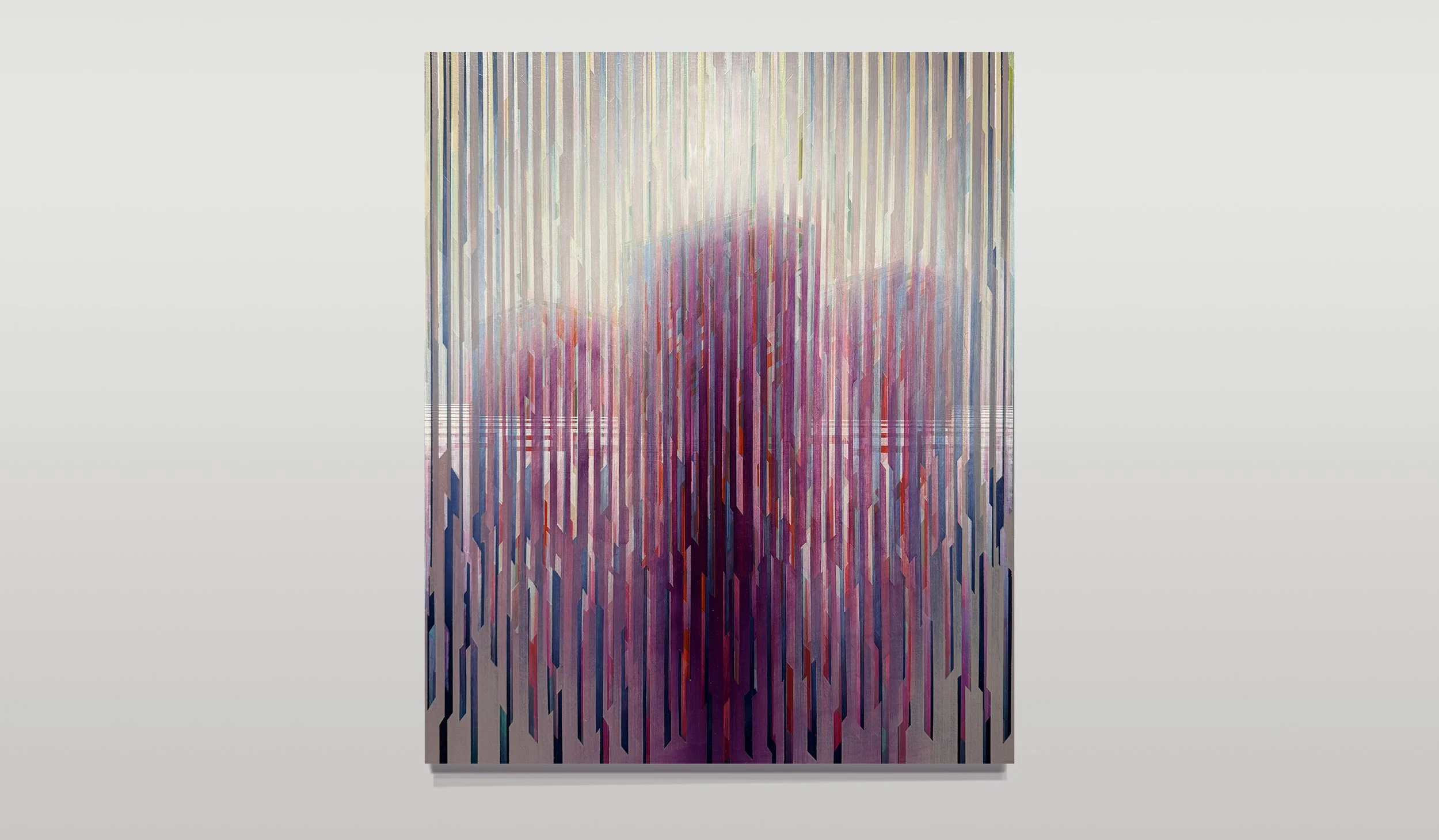 Distribution 22 - oil on canvas (60 x 73cm)
