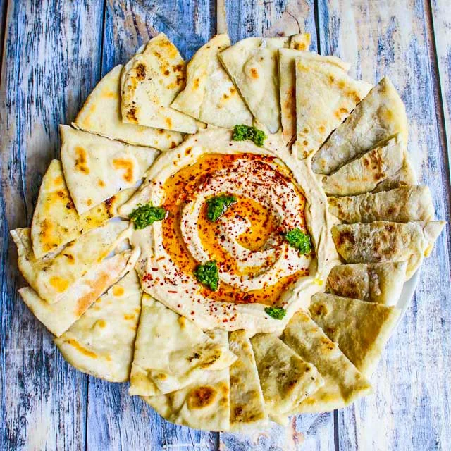 Snack #3: Pita Bread and Hummus