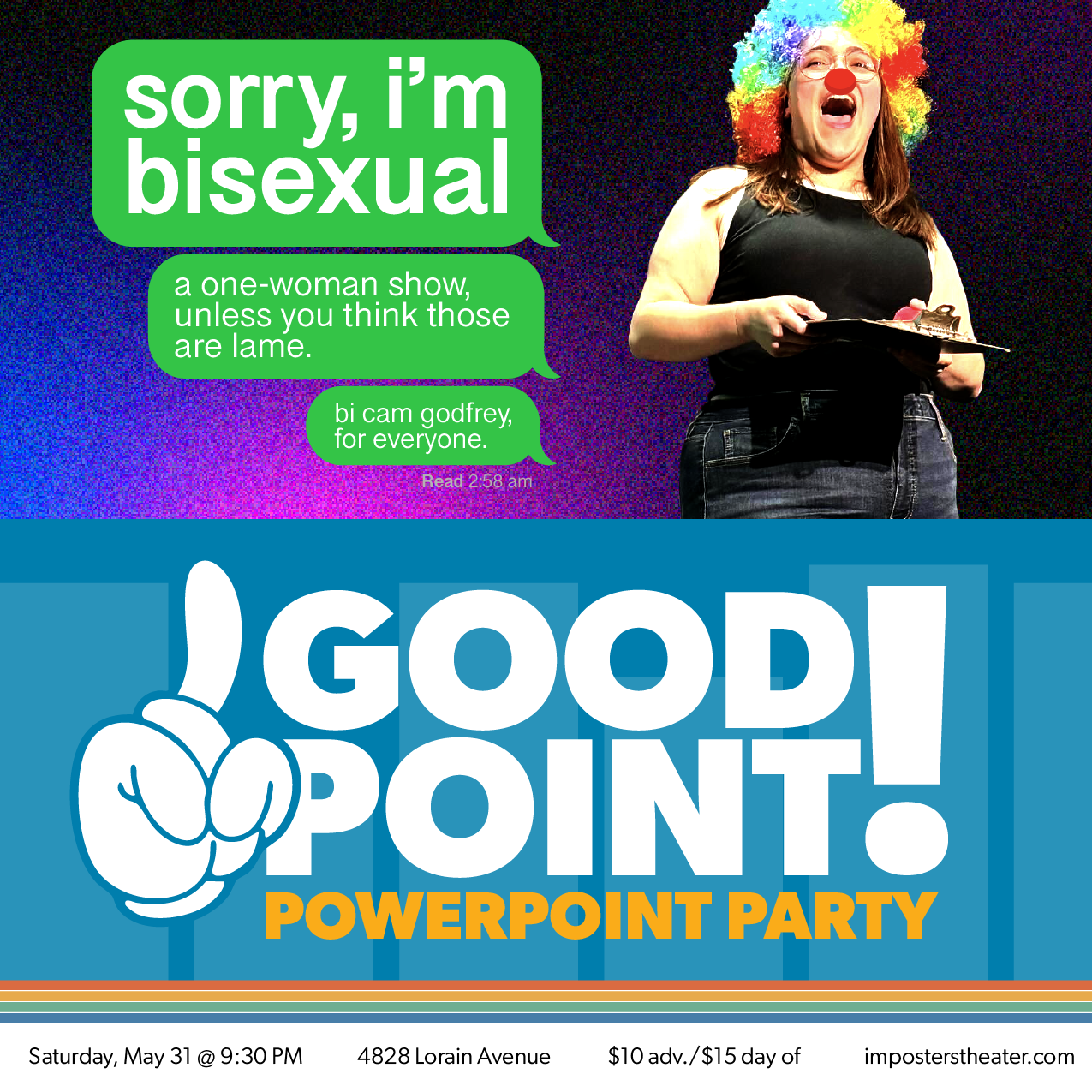 Good Point + Sorry, I’m Bisexual