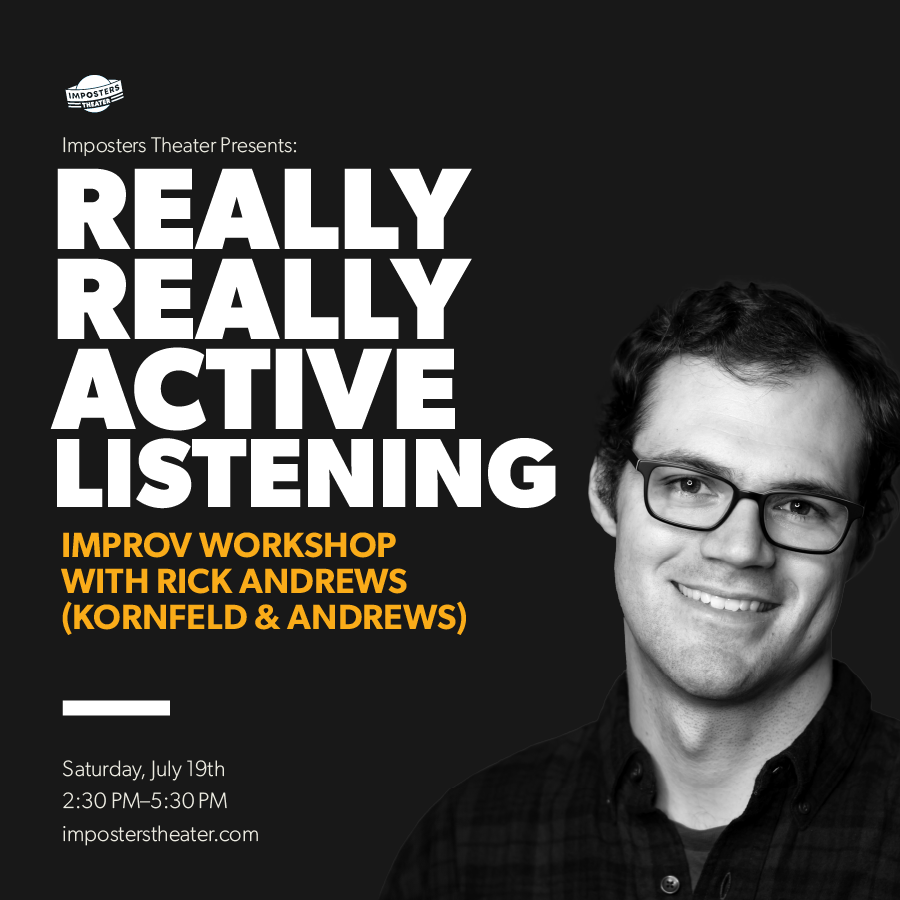 Really, Really, Active Listening Workshop with Rick Andrews