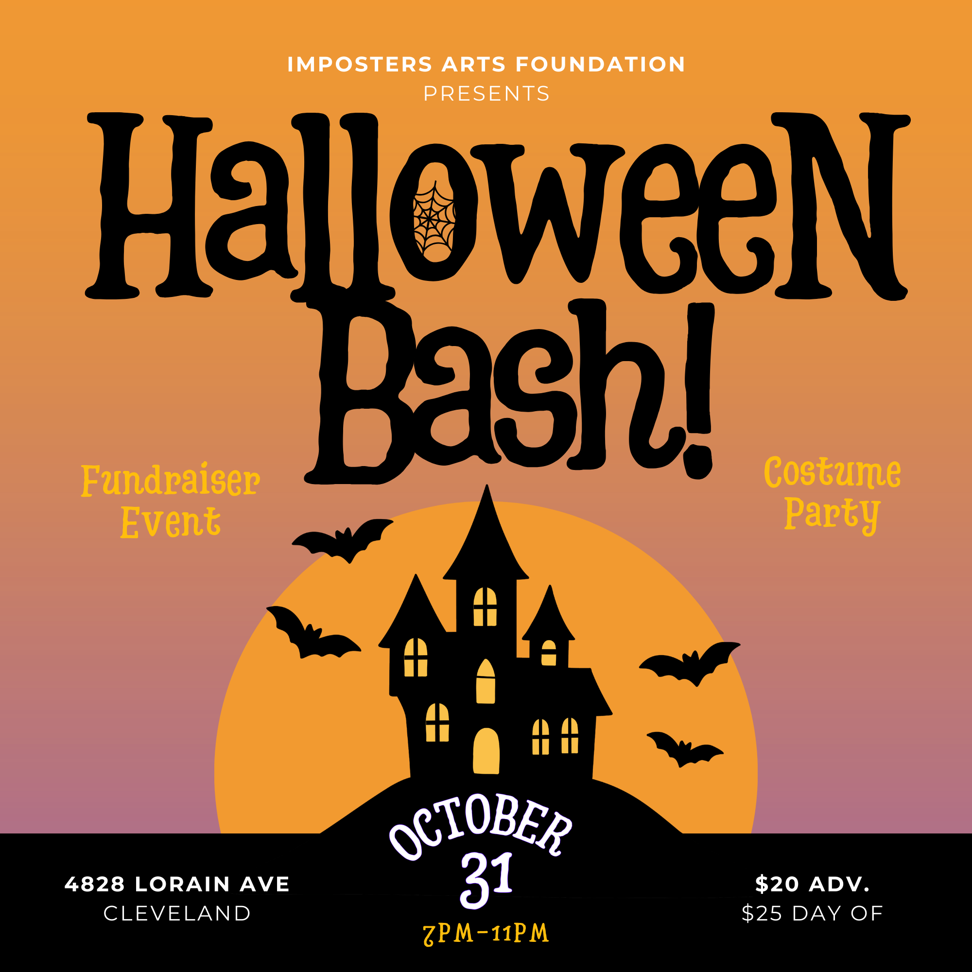 Imposters Arts Foundation's Halloween Bash
