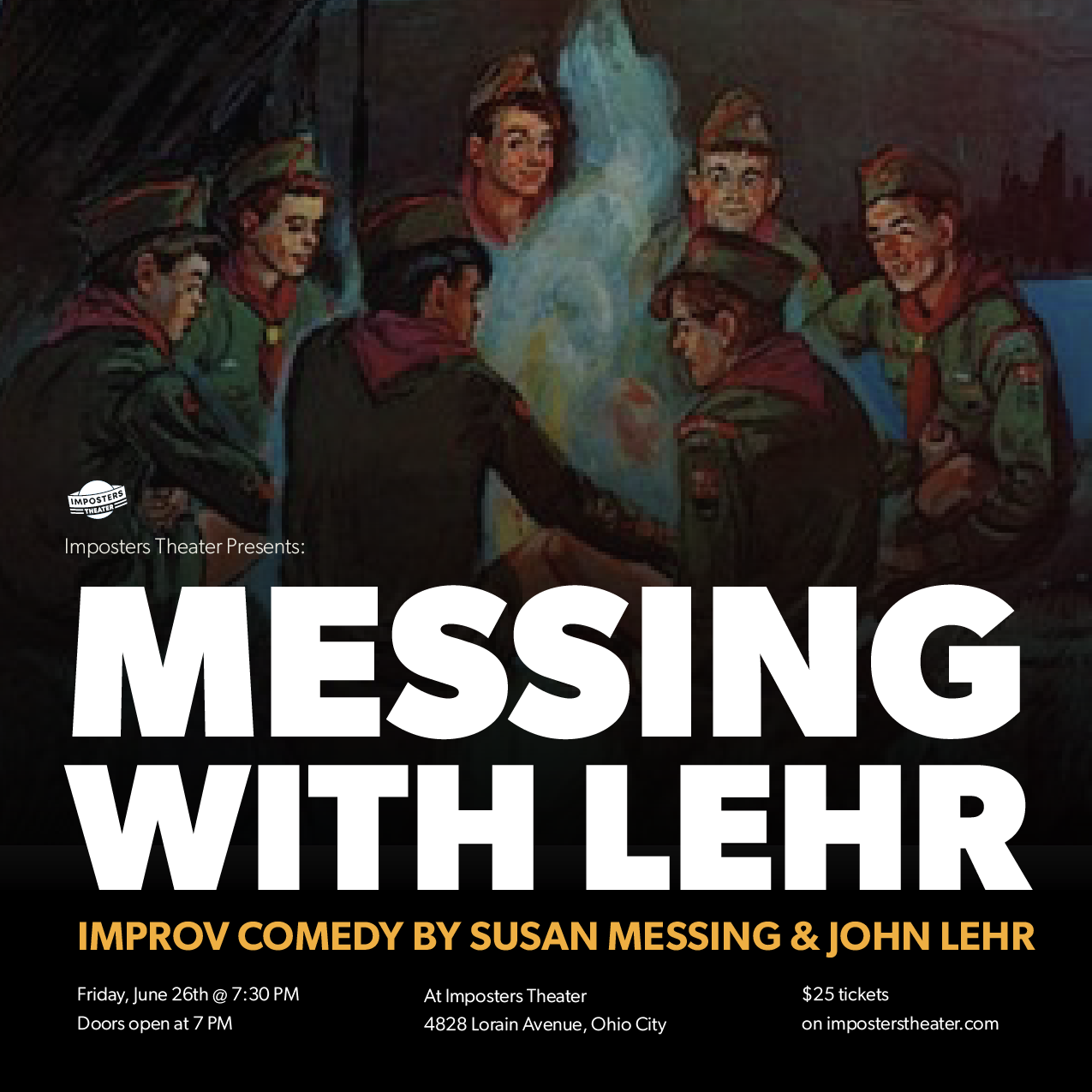 Messing with John Lehr: Improv Comedy by Susan Messing & John Lehr