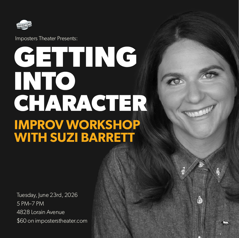 Getting Into Character: Improv Workshop with Suzi Barrett - 06/23/26