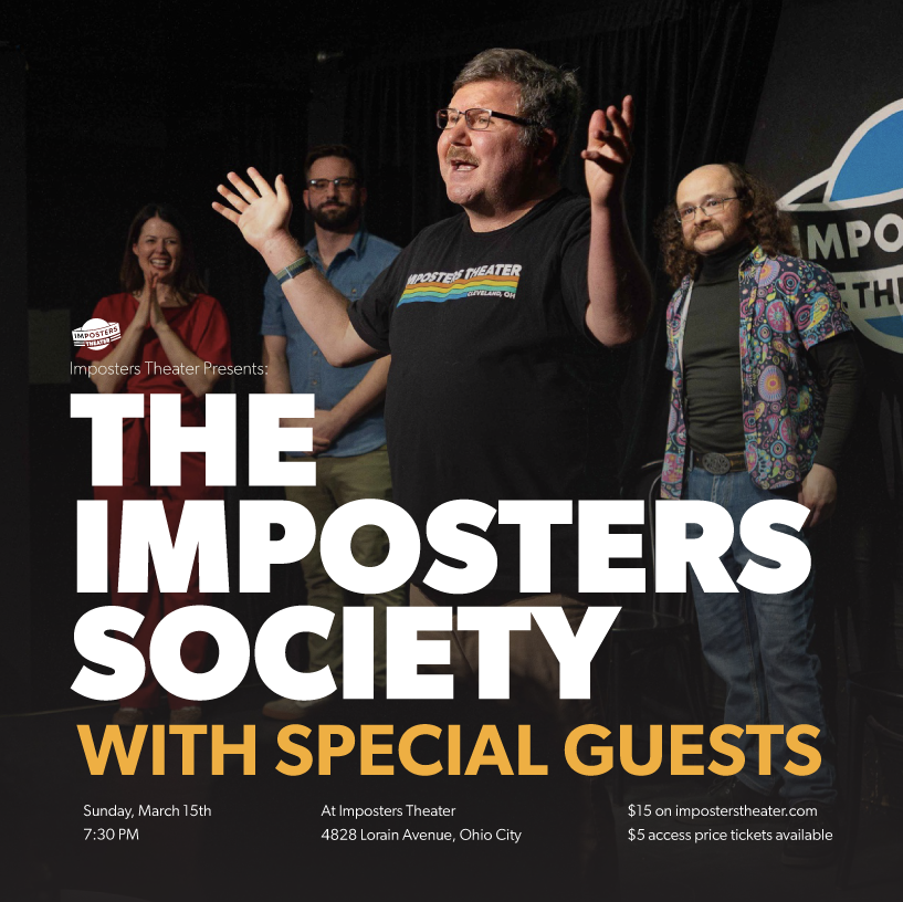 The Imposters Society Improv Comedy Night with Special Guests!