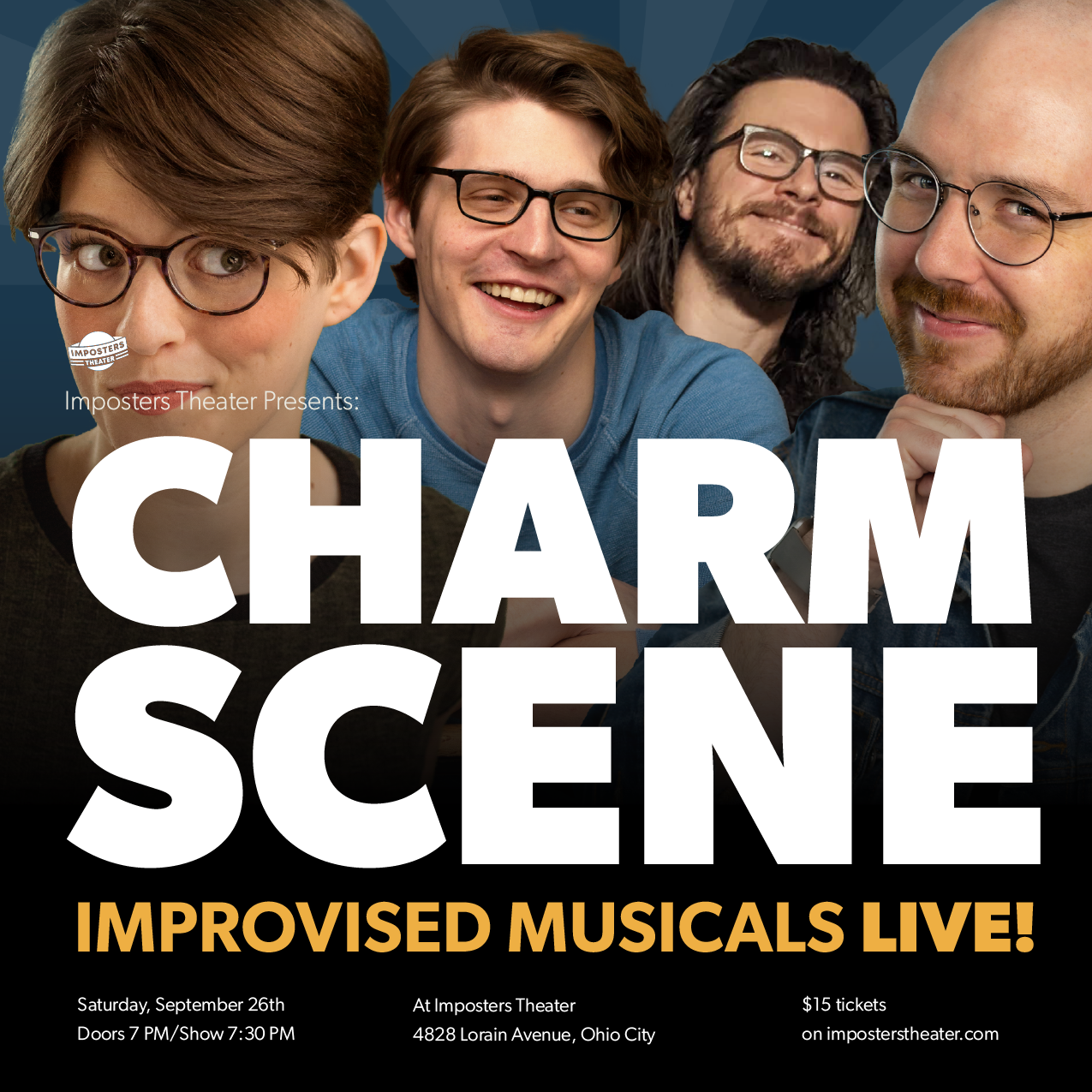 Charm Scene: Improvised Musicals - LIVE!
