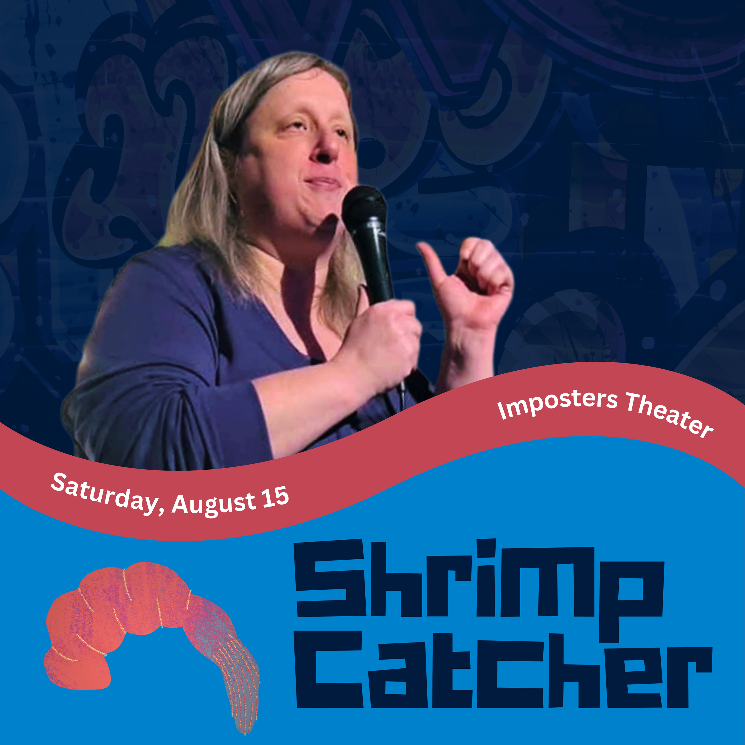 Shrimp Catcher: Live Comedy Show by Deena Nyer Mendlowitz