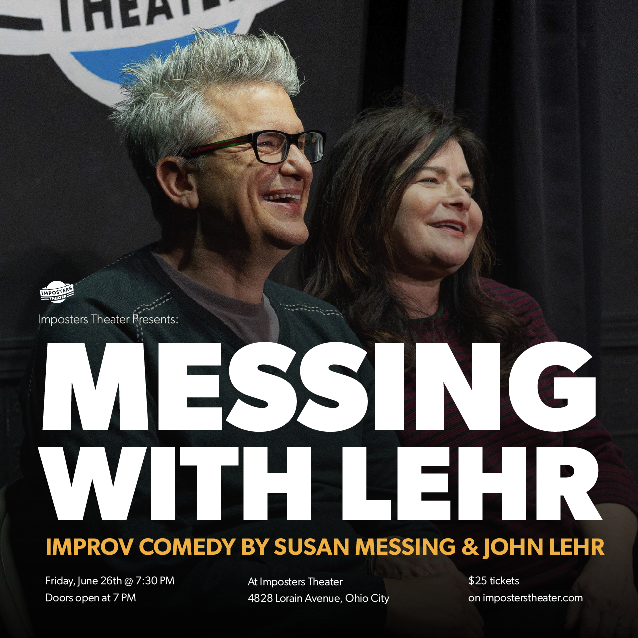 Messing with John Lehr: Improv Comedy by Susan Messing & John Lehr